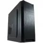 LC Power Classic 7040B - MDT - ATX - bez barošanas bloka - Melns, matēts alumīnijs / Melns - USB/Audio