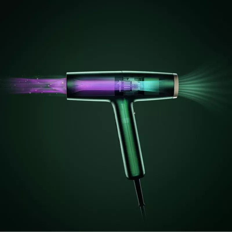 BaByliss Air Power Pro matu žāvētājs 1700 W Zelts, Zaļš