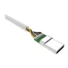 USB kabelis Silicon Power Boost Link PVC LK10AC 1m USB A USB C Balts