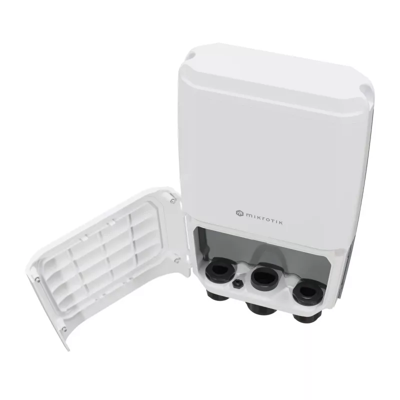 Mikrotik CRS504-4XQ-OUT tīkla slēdzis Pārvaldīts L3 Fast Ethernet (10/100) Power over Ethernet (PoE) 1U Balts