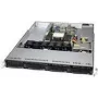 Supermicro SC815 TQC4-605WB2 – Rack Mount – 1U – SATA/SAS – Hot-Swap 600 W – Melns