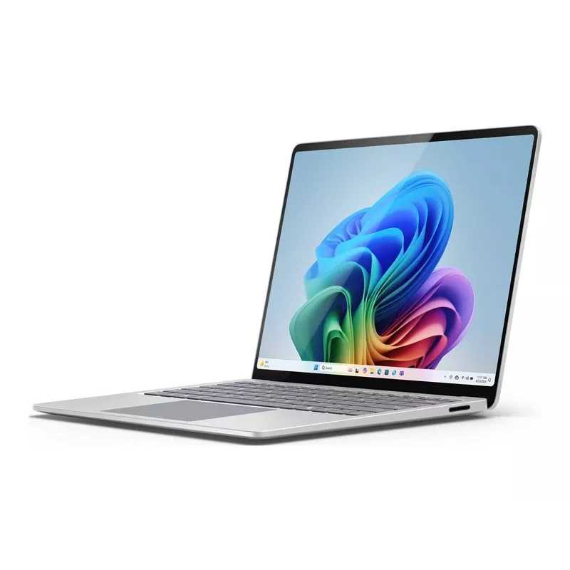 Microsoft Surface Laptop 13 collu portatīvais dators, Snapdragon X Plus (8 kodolu), 16 GB, 512 GB SSD, platīna krāsā