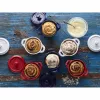 Staub Mini Cocotte Round, 4 gab. - 200 ml, sarkans