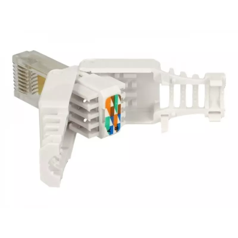 Wire connector DeLOCK 86415 RJ-45 balta