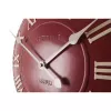 NeXtime klok 3083ro London Roman, Ø34.5 cm, Sienas, Sarkans/ Balts
