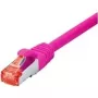 Tecline exertis Connect - komutācijas kabelis - RJ-45 (V) uz RJ-45 (V) - 20 m - SSTP kabelis - CAT 6 - bez halogēna - pelēks (71520P)