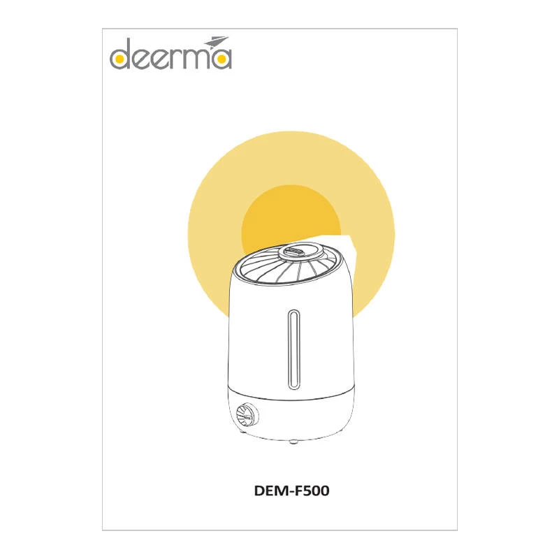 Deerma F500 ultraskaņas gaisa mitrinātājs