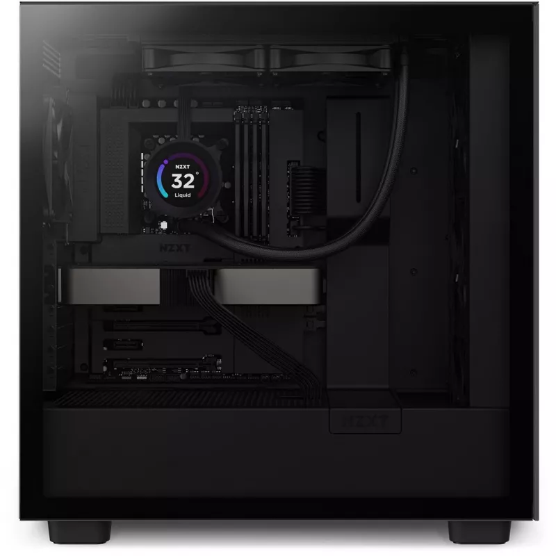 Viss vienā šķidruma dzesētājs NZXT Kraken Elite 240 12 cm Melns