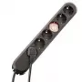 Bachmann SMART 6x Schuko strāvas pagarinātājs H05VV-F 3G 1.50mm² 16A/3680W 3m