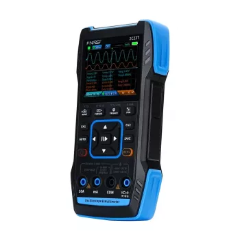 Pārnēsājams 3-in-1 osciloskops FNIRSI 2C23T multimetrs signālu ģenerators