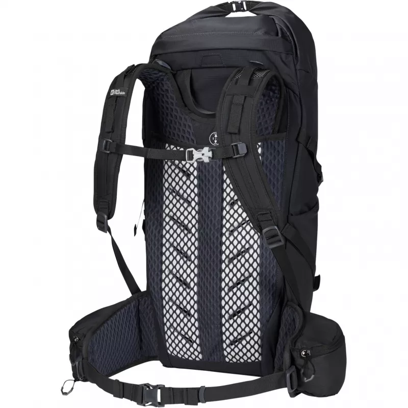 Jack Wolfskin Cyrox Shape 30 S-L mugursoma - melna, 30 L