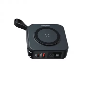 Ārējais akumulators Energizer QM10001AC 10000 mAh, bezvadu uzlāde