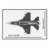 Konstruktoru komplekts Cobi F-16D Fighting Falcon, 436 gab., mērogs nav norādīts