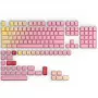 Taustiņu vāciņu komplekts Aptel Glorious GPBT Pink Grapefruit Forge — PBT taustiņu vāciņi, izliekts profils