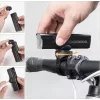 Rockbros RHL1000 24610002001 1000 lm priekšējais velosipēda lukturis + USB-C uz USB-A kabelis, melns