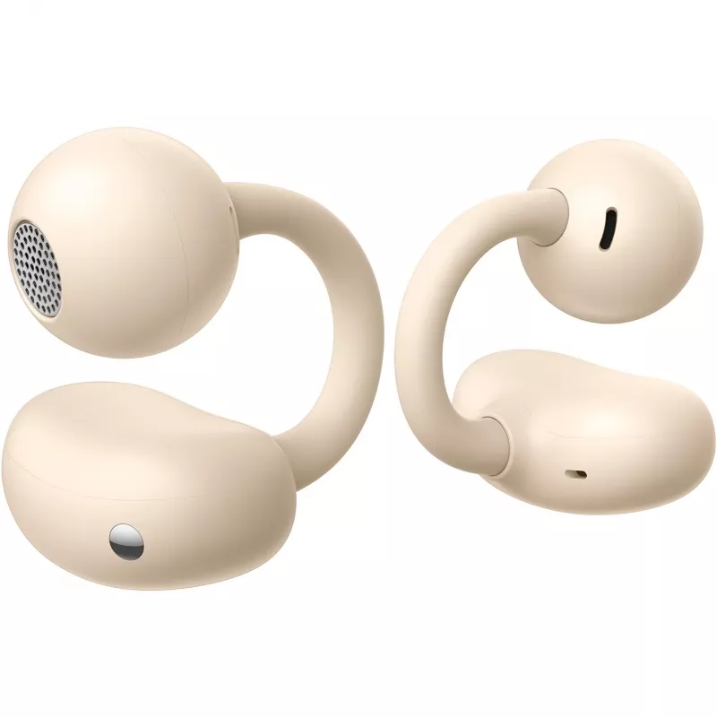 Ievietojamo austiņu komplekts HUAWEI FreeClip — TWS Bluetooth, intraaurāls, svars 5,6 g, bēšs