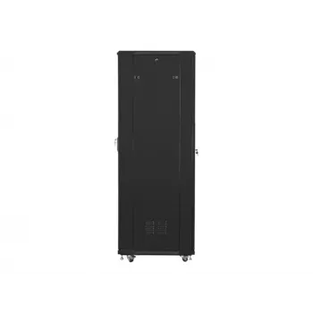 Lanberg FF01-6842-12B rackas skapis 42U Brīvi stāvošs statīvs Melns