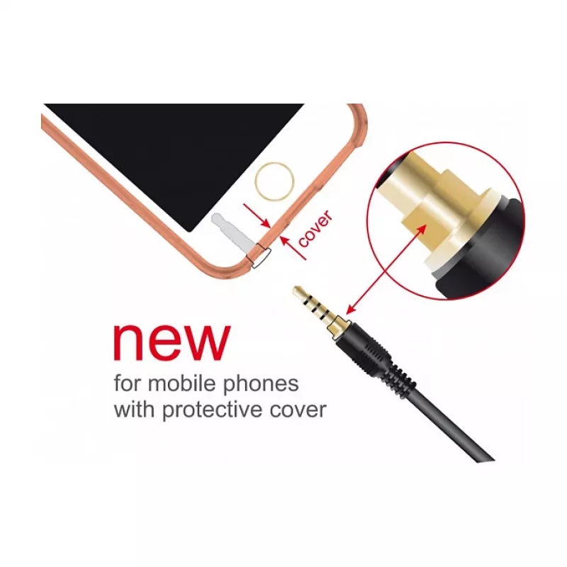 Audio kabelis DeLOCK 85629 1m 3.5mm melns