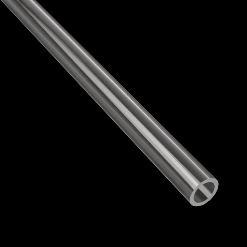 Rigid PC Water Cooling Tube BitsPower Crystal Link 14/12mm OD/ID — 500mm caurspīdīgs