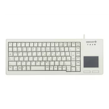 CHERRY XS skārienpaliktņa tastatūra, universāla, USB, QWERTZ, vācu, pelēka