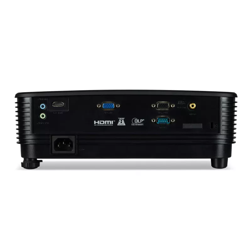 Standarta metiena projektors Acer X1229HP — DLP, XGA (1024x768), 4800 ANSI lūmeni, 210W lampa, melns, 2,4 kg