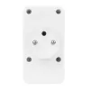 Strāvas sadalītājs MACLEAN MCE249 F/W — 2x elektrotīkla rozetes (16A + 6A) un 4x USB (2x A, 2x C PD 20W)