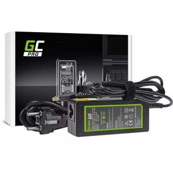 Strāvas adapteris zaļa Cell AD38AP 65W Lenovo klēpjdatoriem, 20V 3.25A, 1.2 m kabelis, melns