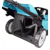 Makita DLM481Z zāles pļāvējs Stumjamais zāles pļāvējs Ar bateriju Melns, Zils, Metālisks