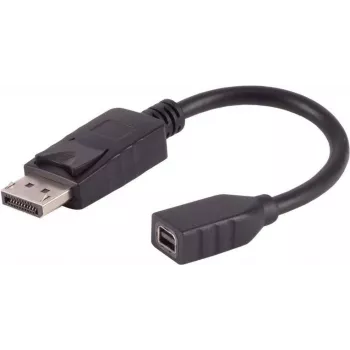 DisplayPort adapteris ShiverPeaks BS10-01031, 4K atbalsts, 0,2 m kabelis
