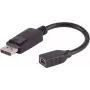 DisplayPort adapteris ShiverPeaks BS10-01031, 4K atbalsts, 0,2 m kabelis
