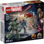 LEGO Marvel Super Heroes Iron Man War Machine konstrukcijas rotaļlietu komplekts 76320, 204 detaļas, 2 minifigūras, 100 mm augstums
