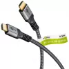 Goobay 64999 HDMI kabelis 0,5 m HDMI Type A (standarta) pelēks (64999)