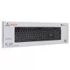 Vadu USB tastatūra SBOX K-22 US Melns — ASV izkārtojums, melna, vadu USB savienojums