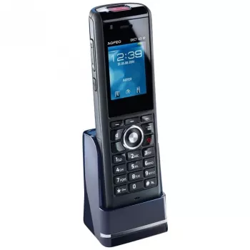 DECT tālrunis AGFEO DECT 65 IP Melns