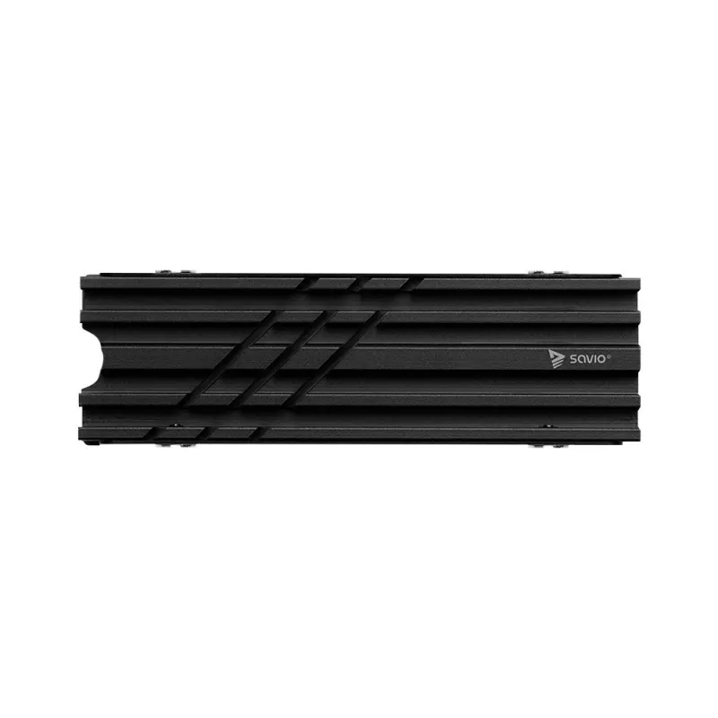 Gaisa dzesētājs SAVIO M.2 NVMe 2280 AK-60 melns radiators 22x80 mm SSD