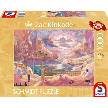 Puzle Schmidt Spiele Zac Kinkade Kingdom of Heaven — 1000 gabaliņi, ainavu māksla