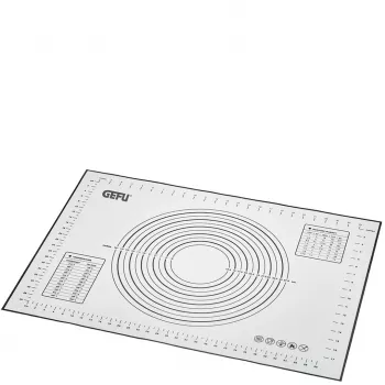 Cepšanas paklājiņš GEFU PAD — silikona, krēmkrāsas, 500 × 700 mm