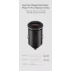 Auto lādētājs Orsen C8 45W — 45 W USB-C PD ātrā uzlāde, melns