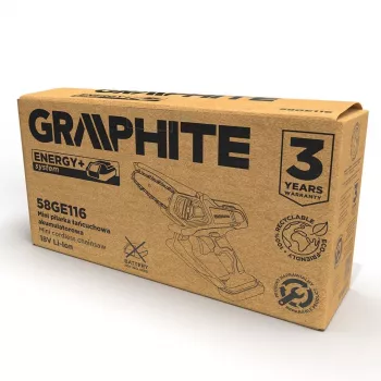 Graphite 58GE116 ķēdes zāģis