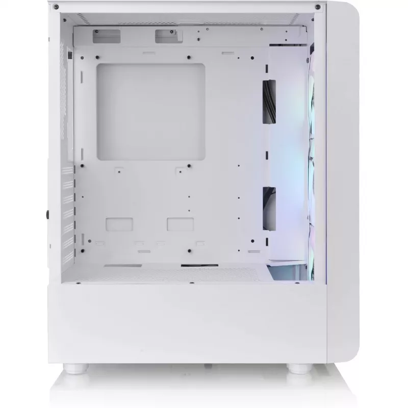 Thermaltake S200 TG rūdīta stikla ARGB Snow Edition vidējais torņa datora korpuss