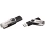 Hama Rotate USB zibatmiņa 64 GB USB Type-A 2.0 Melna, Sudraba