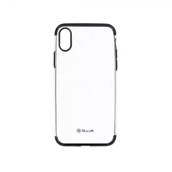 Cover Tellur iPhone X TLL121213 14.7 cm (5.8 collas) Melns Caurspīdīgs