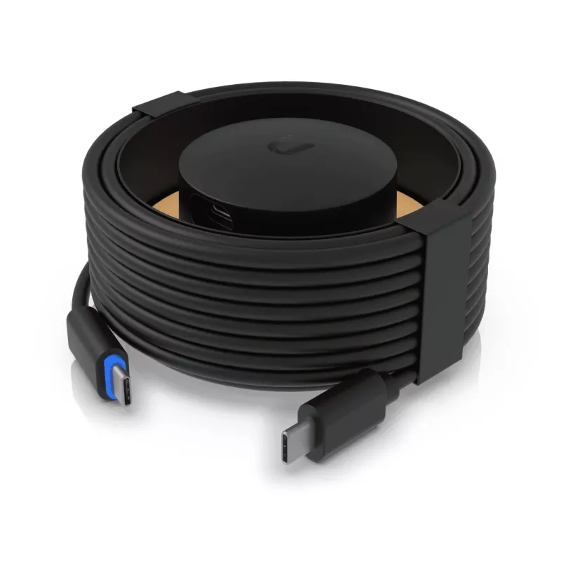 Strāvas kabelis Ubiquiti UACC-ADAPTER-DBAC melns 7 m USB C