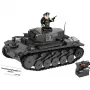 Būvkomplekts Cobi Panzerkampfwagen II Ausf. F — 813 gab., melns, vecumam 9+