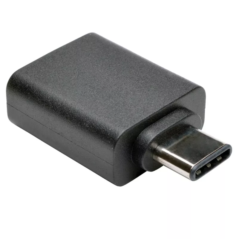 Eaton Tripp Lite Series USB 3.1 Gen 1.5 Adapter USB-C uz USB Type A M/F 5 Gbps planšetdatoram viedtālrunim - USB adapteris - USB Type A (W) uz 24 kontaktu USB-C (M) - USB 3.1 - Melns (U428-000-F)