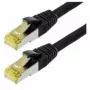 Helos - komutācijas kabelis - RJ-45 (v) - RJ-45 (v) - 0,25 m - SFTP kabelis (PIMF) - CAT 6a - melns