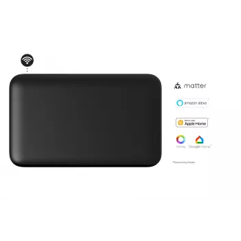 Mill Invisible Smart WiFi paneļu sildītājs | PA700WIFI4B | Paneļu sildītājs | 700 W | Piemērots telpām līdz 9-12 m² | Melns | IPX4