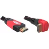 HDMI kabelis DeLOCK 82688 5m melns sarkans