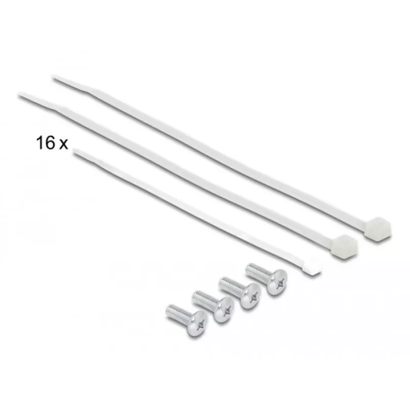 DeLOCK 66876 ielāpu panelis 1U Cat6a melns metāls