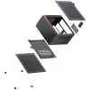Jonsbo NV10 gab. Enclosure, Mini-Enclosure, ITX - Melns